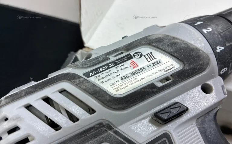 Дрель-шуруповерт Интерскол ДА-18ЭР