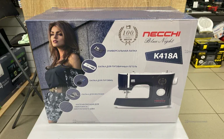 Швейная машина  Necchi K418A (новая)