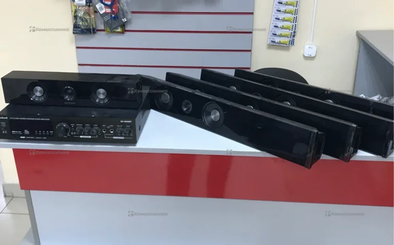 Усилитель Av-608bt +колонки Samsung