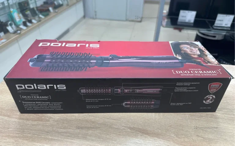 Фен-расческа Polaris PHS 1020RK