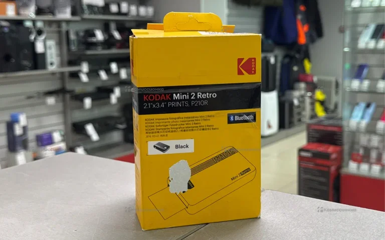Фотопринтер Kodak Mini 2 Retro (с картриджами)