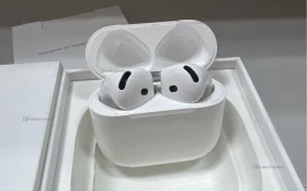 Купить Наушники  Apple air pods 4 без шума б/у , в Москва и область Цена:6900рублей