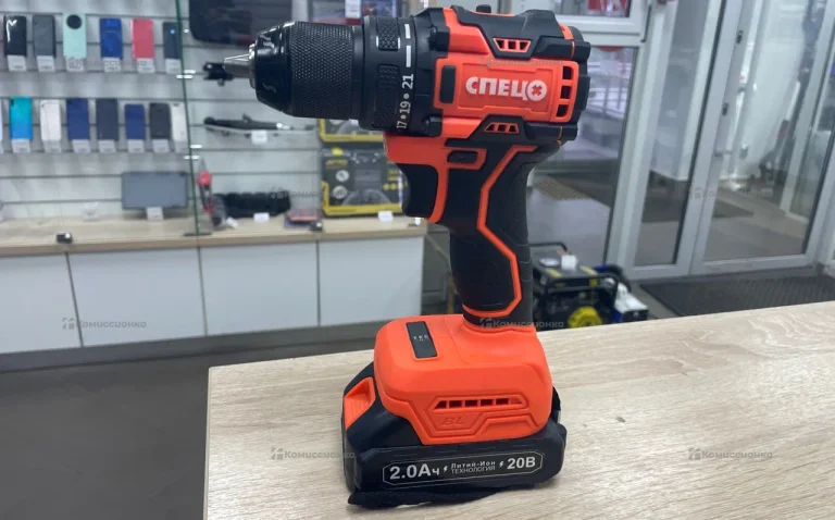 Дрель-шуруповерт аккумуляторная СПЕЦ БДА-18-Б