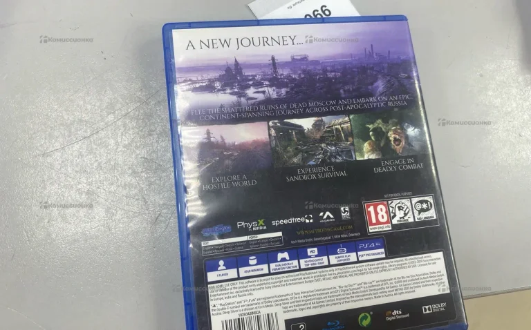 Игра для PS4 Metro exodus