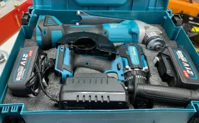 Набор Makita 2в1 (УШМ/Шуруповерт)21V 4Ah