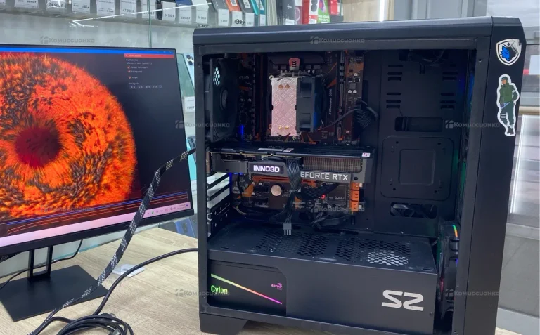 Системный блок  zalman 3060ti