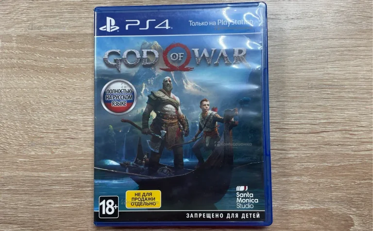 диск ps4 God of War