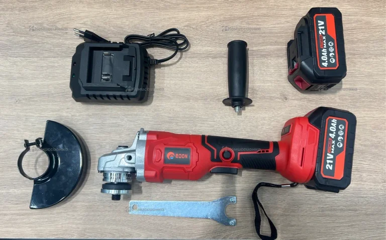 УШМ аккумуляторная бесщеточная  Edon UAG-21/125CBL