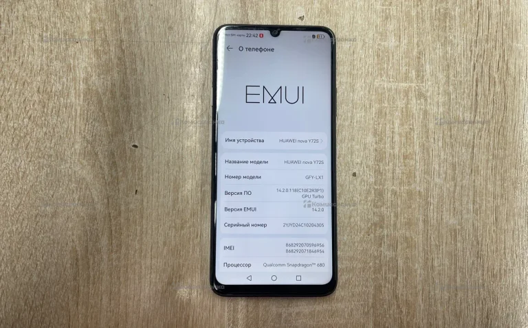 Huawei nova Y72S 8/128Gb