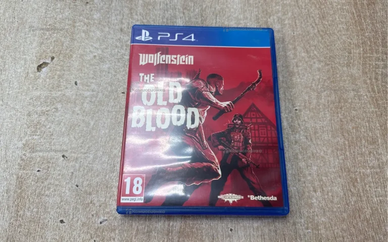 PS. Диск PS4 Wolfenstein The Old Blood