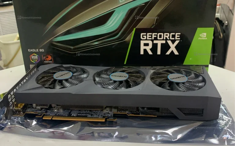 Видеокарта RTX 3070 GIGABYTE EAGLE