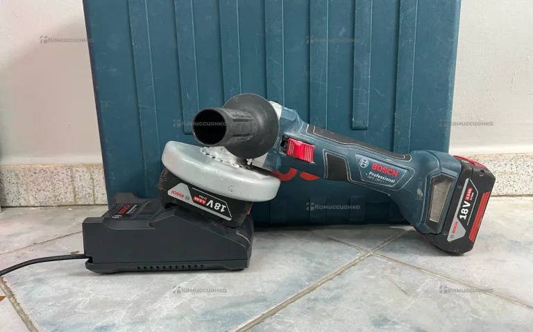 Аккумуляторная УШМ BOSCH GWS 180-Li 4.0Ач