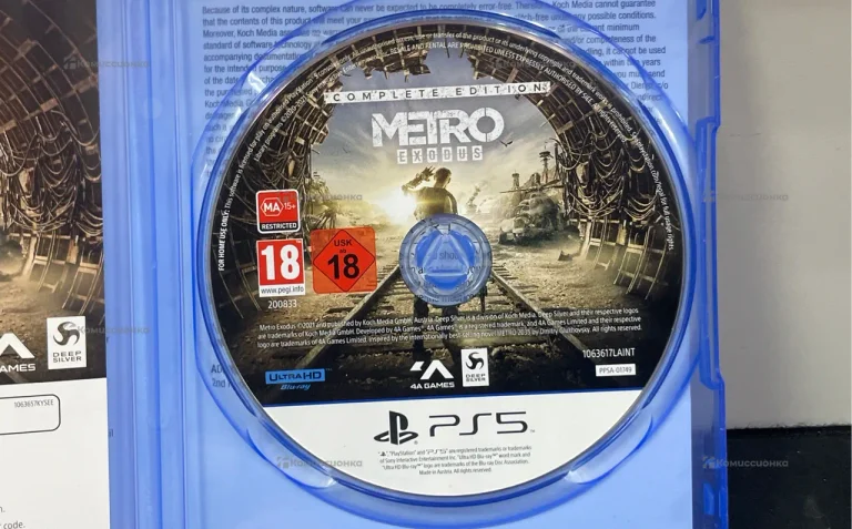 Диск для PS5 Metro EXODUS
