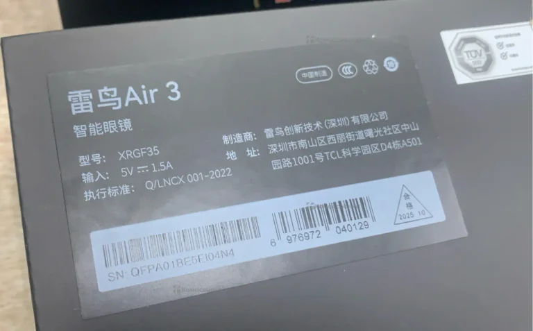 RayNeo Air 3s XR Glasses