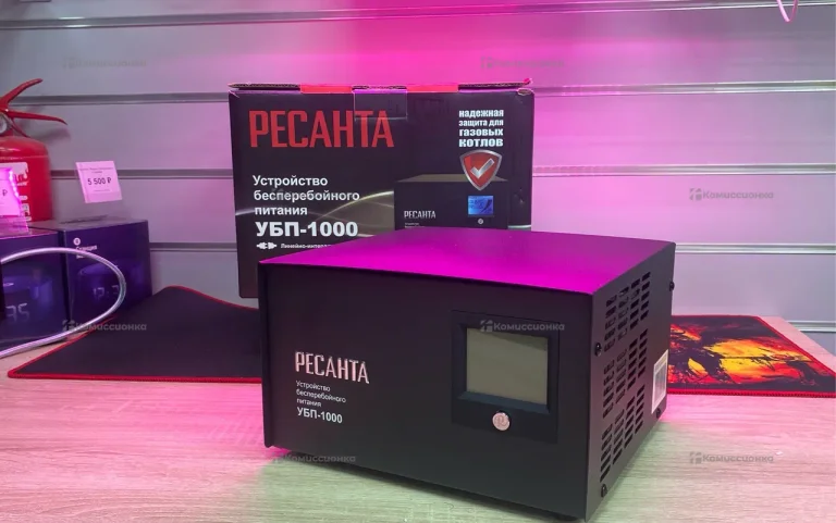 Источник бсперебойного питания Ресанта УБП-1000
