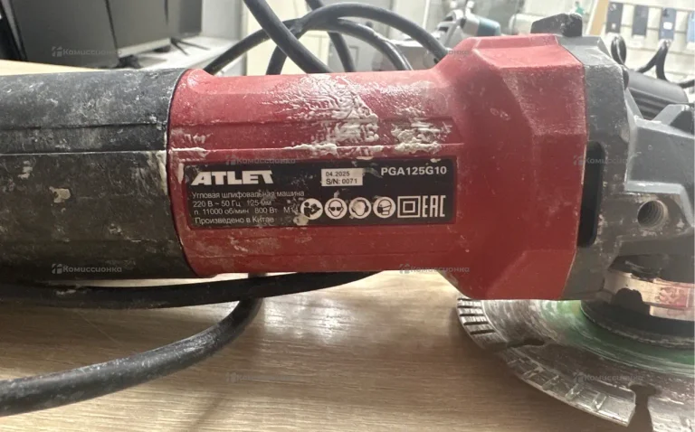 Ушм atlet pga125g10