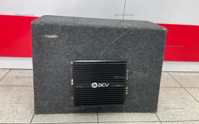 Сабвуфер JBL GTO1214BR + усилитель ACV LX2.80