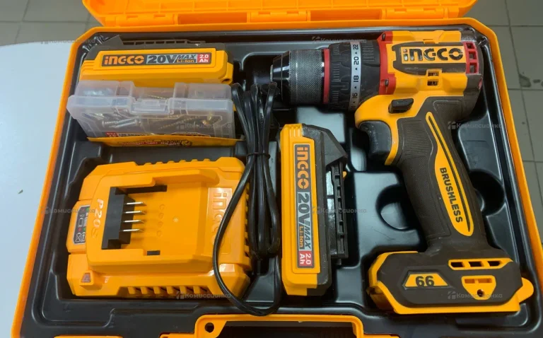 Аккумуляторный шуруповерт ingco