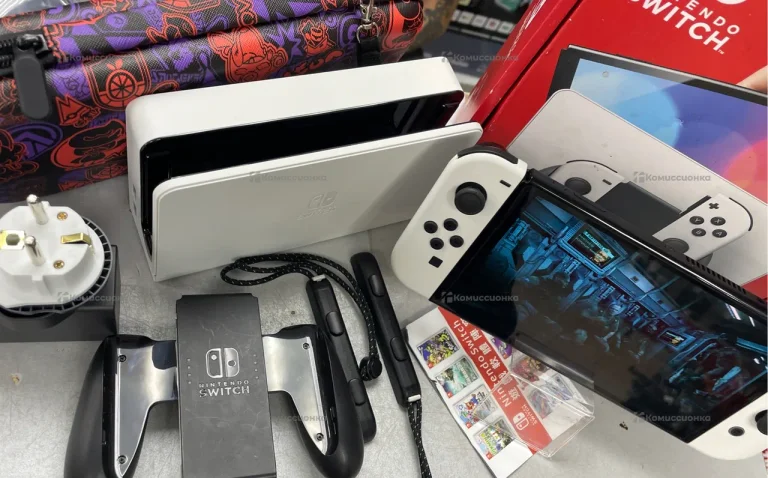 Приставка Nintendo Switch Oled + Кп 256Гб + прошит