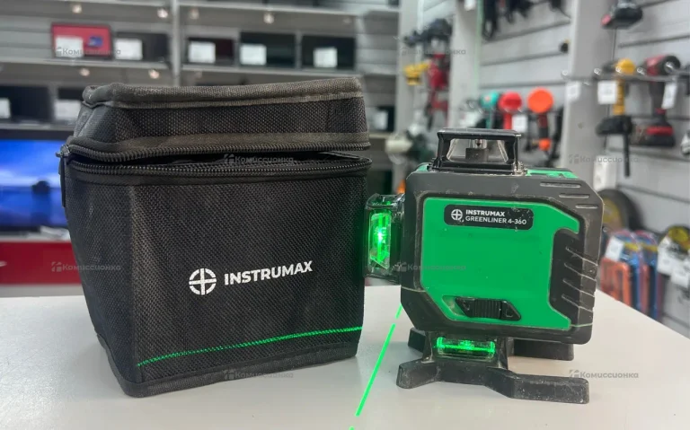 Лазерный уровень INSTRUMAX greenliner 4-360