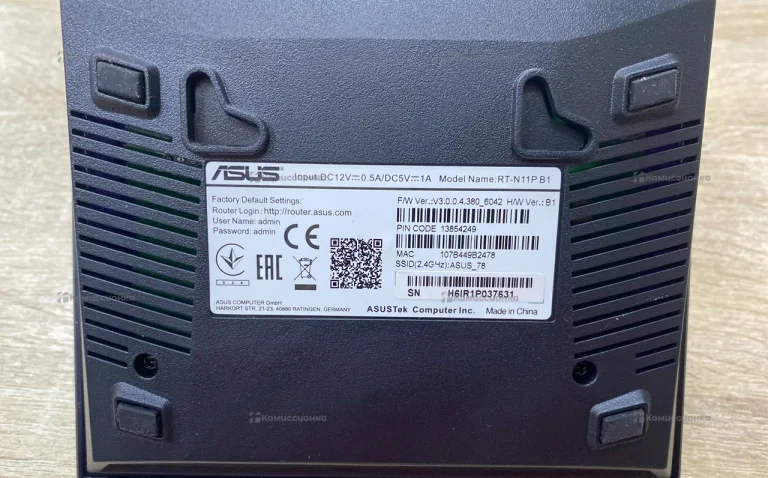 Роутер Asus RT-N11P B1