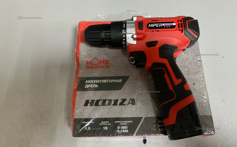 Шуруповерт hiper hcd12a
