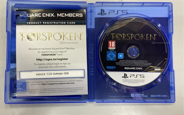 Диск PS5 Forspoken
