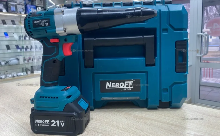 Заклепочник аккумуляторный 21ZET-BL