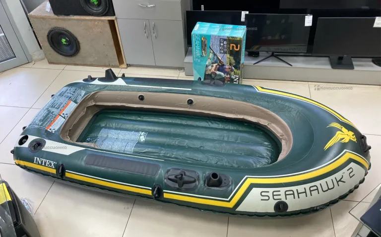 Лодка INTEX SEAHAWK 2.36m Х 1.14m X 41см