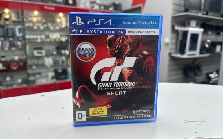 Диск PS4 Gran Turismo Sport ps4