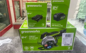 ушм аккумуляторная greenworks gd24ucs