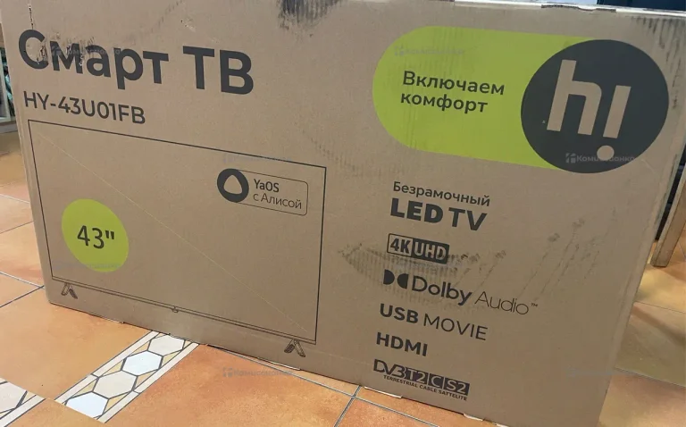 Телевизор  Hi HY-43U01FB