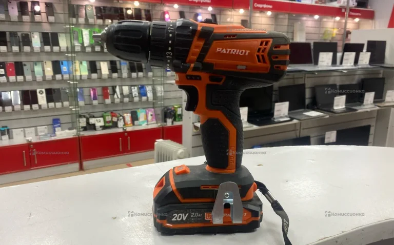 Аккумуляторная дрель-шуруповерт PATRIOT BR 201UES