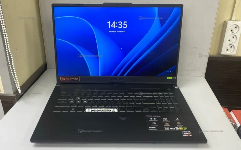 Ноутбук  ASUS GAMING A17 fa707