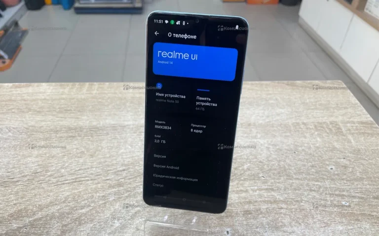 Realme Note 50 3/64 ГБ