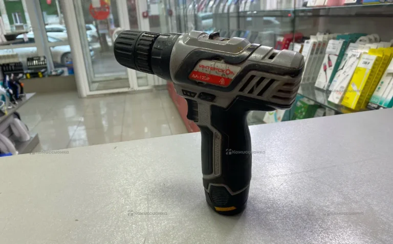 Дрель-шуруповерт Интерскол ДА-12ЭР