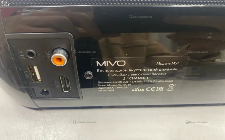 Музыкальный центр  Mivo M57