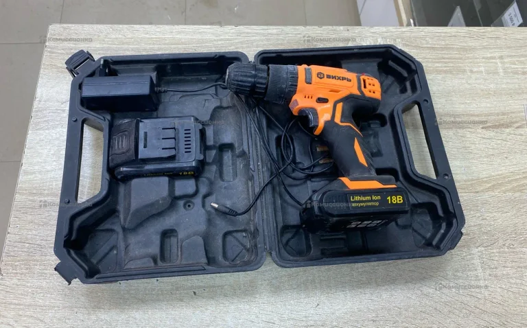 Дрель-шуруповерт ВИХРЬ ДА-18Л-2К