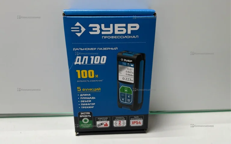 Лазерный дальномер ЗУБР ДЛ 100
