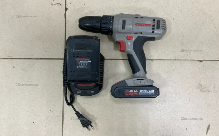 Аккумуляторный ударный шуруповерт CROWN CT21075HMX