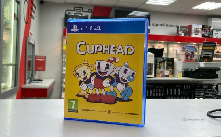 Sony PS4 диск CUPHEAD
