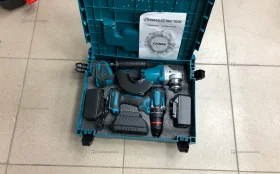 набор 2в1 УШМ АКБ+ШУРУПОВЕРТ MAKITA