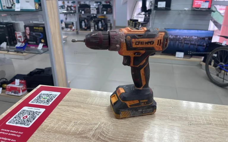 Аккумуляторная дрель-шуруповерт DEKO DKCD20FU