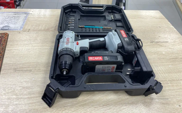 Дрель-шуруповерт Ресанта ДА-20-2ЛК