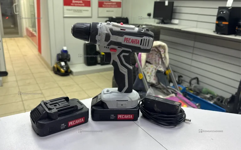 Шуруповерт  РЕСАНТА ДА-18-2ЛК