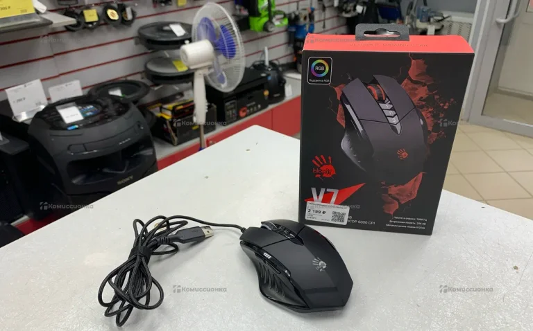 Мышь проводная A4tech bloody v7