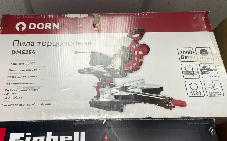 Торцовочная пила с протягом DORN DMS254