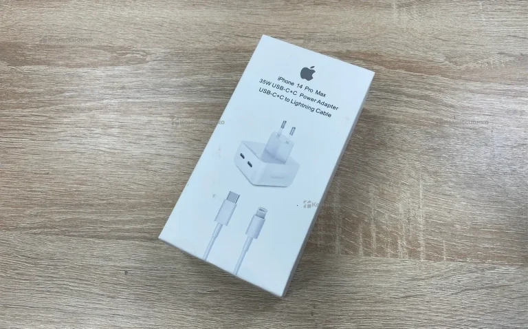 Зарядное устройство iPhone 35w USB-C+C Lightining