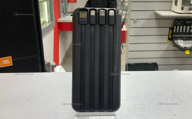 Power Bank  с проводами 10000