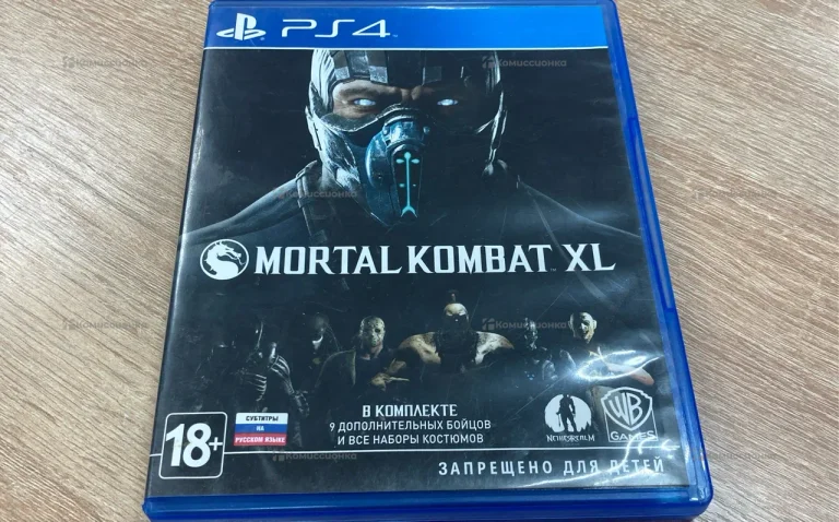 диск ps4 Mortal combat XL